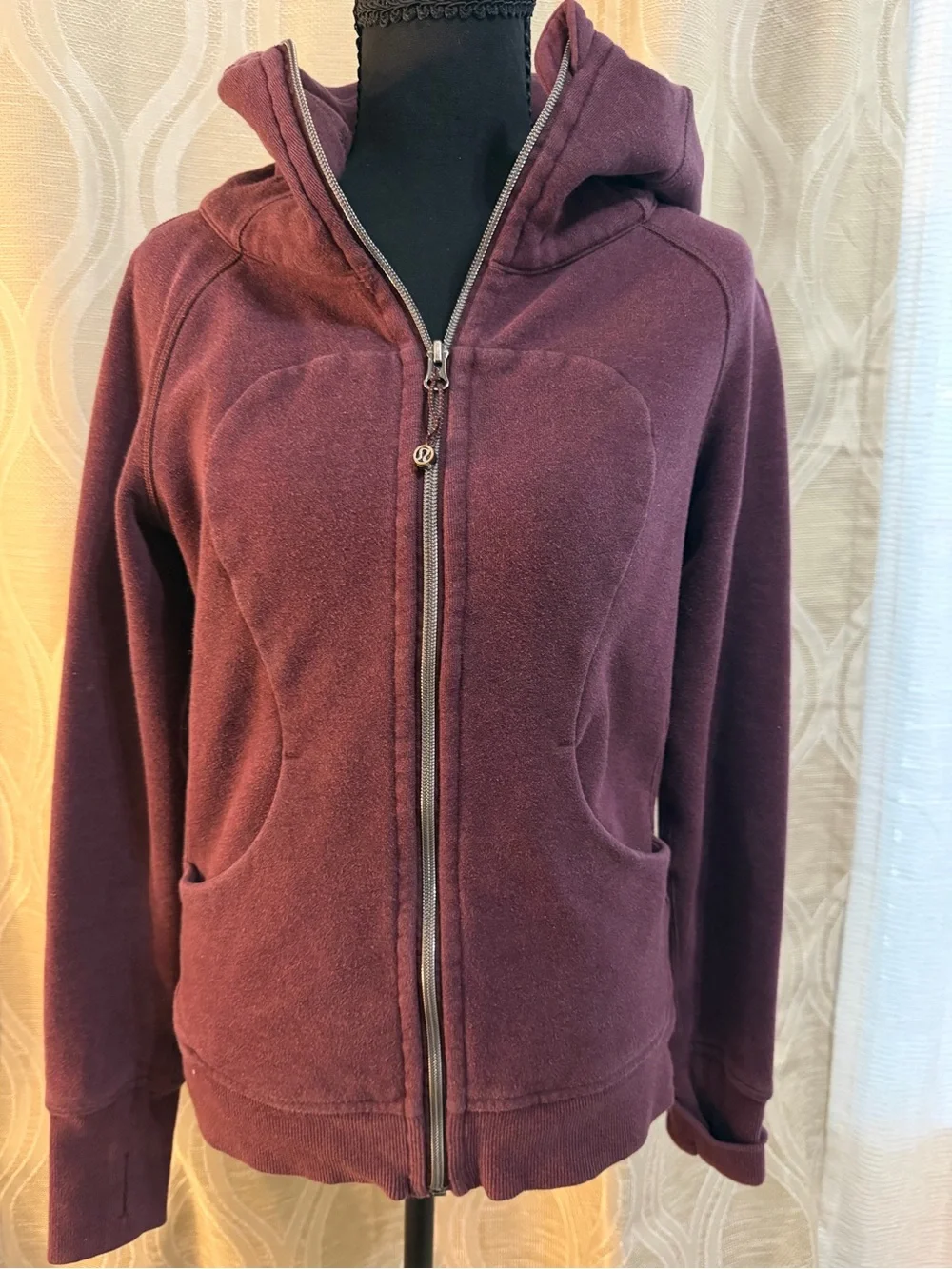 Lululemon Women’s Hooded Zip Jacket in Plum
